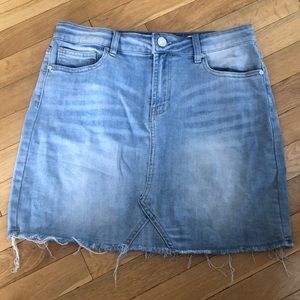 jean skirt